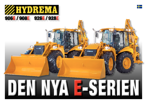 Retrocargadoras Hydrema H 908 E-ESD