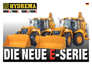 Retrocargadoras Hydrema H 908 E-ESD