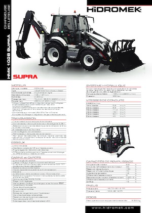 Retrocargadoras Hidromek HMK 102 B Supra