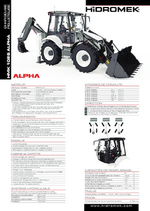 Retrocargadoras Hidromek HMK 102 S Alpha