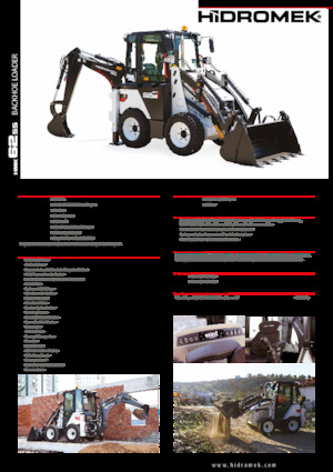 Retrocargadoras Hidromek HMK 62 SS