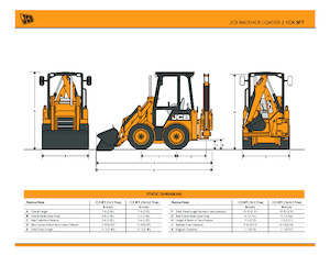 Retrocargadoras JCB 1CX 8FT
