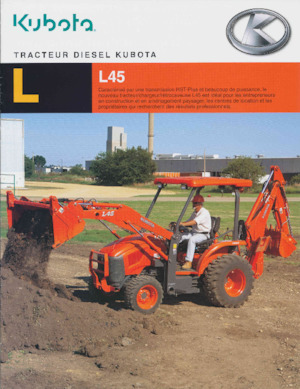 Retrocargadoras Kubota L 45
