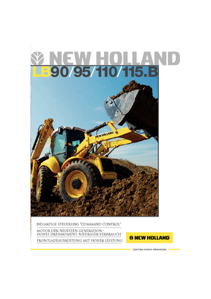 Retrocargadoras New Holland LB 110