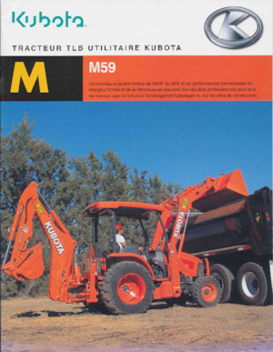 Retrocargadoras Kubota M 59