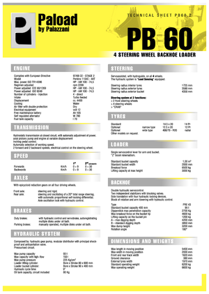 Retrocargadoras Palazzani PV 60.2