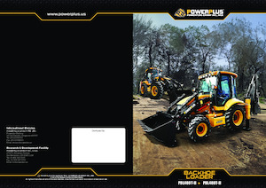 Retrocargadoras PowerPlus PBL488T-II