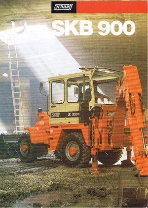 Retrocargadoras Terex-Schaeff SKB 900
