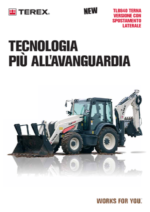 Retrocargadoras Terex TLB 840