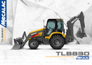 Retrocargadoras Mecalac TLB830