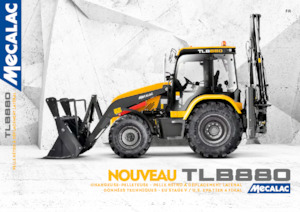 Retrocargadoras Mecalac TLB880