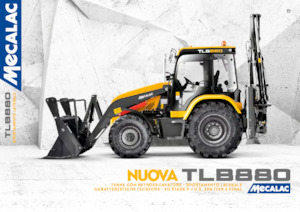 Retrocargadoras Mecalac TLB880