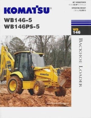 Retrocargadoras Komatsu WB 146-5