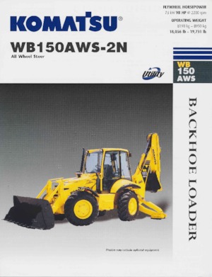 Retrocargadoras Komatsu WB 150AWS-2N