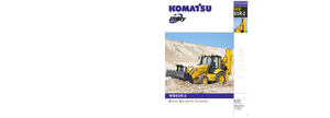 Retrocargadoras Komatsu WB93R-2