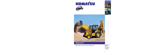Retrocargadoras Komatsu WB97R-2