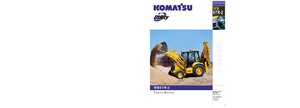 Retrocargadoras Komatsu WB97R-2