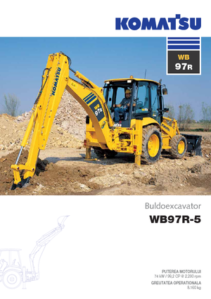 Retrocargadoras Komatsu WB97R-5E0