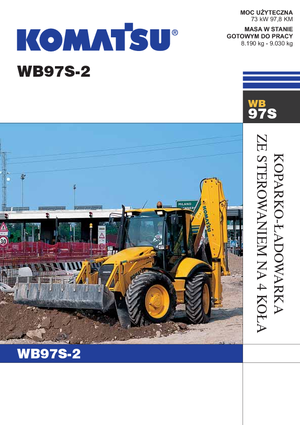 Retrocargadoras Komatsu WB97S-2