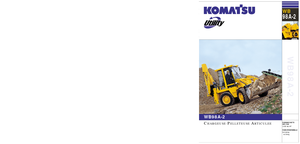 Retrocargadoras Komatsu WB98A-2