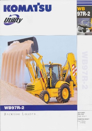Retrocargadoras Komatsu WB97R-2