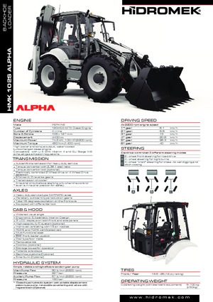 Retrocargadoras Hidromek HMK 102 B