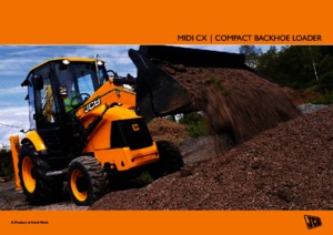 Retrocargadoras JCB Midi CX