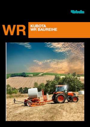 Envolvedoras de pacas Kubota WR1850 C 