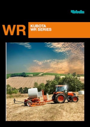 Envolvedoras de pacas Kubota WR1850 C 
