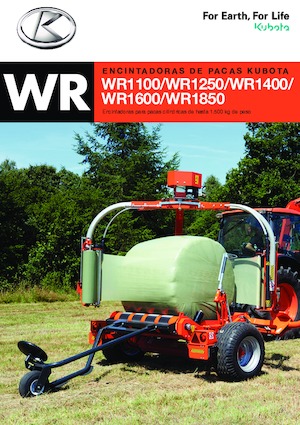 Envolvedoras de pacas Kubota WR1850 C 