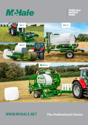 Envolvedoras de pacas McHale 991 TBER