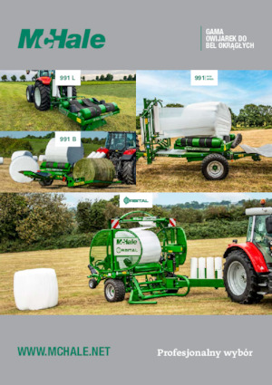 Envolvedoras de pacas McHale 991 TBER