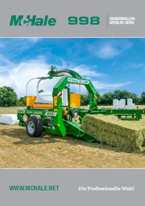 Envolvedoras de pacas McHale 998 High Speed