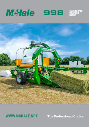 Envolvedoras de pacas McHale 998 High Speed