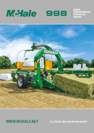 Envolvedoras de pacas McHale 998 High Speed