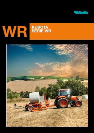 Envolvedoras de pacas Kubota WR1850 C 