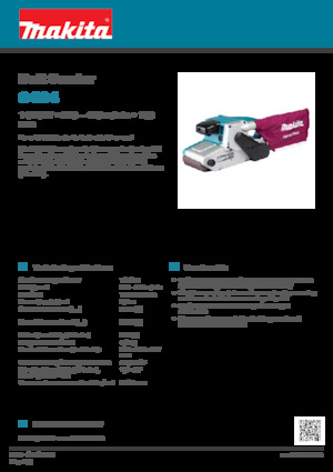 Lijadoras de cinta Makita 9404