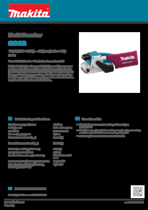 Lijadoras de cinta Makita 9903