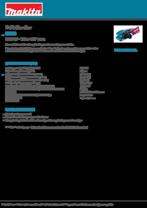 Lijadoras de cinta Makita 9910