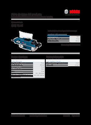Lijadoras de cinta Bosch GBS 75 AE
