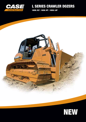 Bulldozers / Topadoras Case 1650 L WT