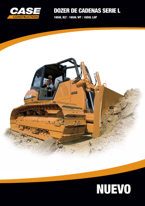 Bulldozers / Topadoras Case 1650 L WT
