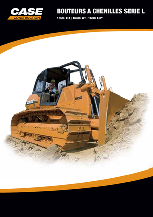 Bulldozers / Topadoras Case 1650 L WT