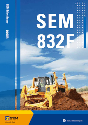 Bulldozers / Topadoras SEM 832F WH