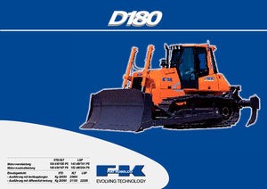 Bulldozers / Topadoras Fiat Kobelco D 180 LGP