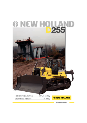 Bulldozers / Topadoras New Holland D 255