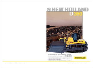 Bulldozers / Topadoras New Holland D 350