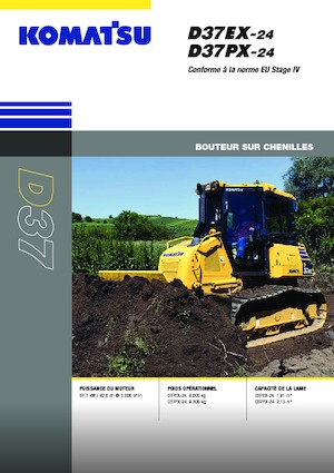 Bulldozers / Topadoras Komatsu D37EX-24