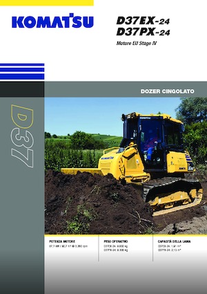 Bulldozers / Topadoras Komatsu D37EX-24
