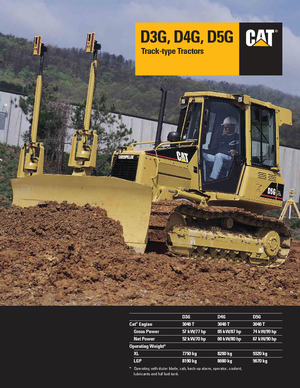 Bulldozers / Topadoras Caterpillar D 5 G